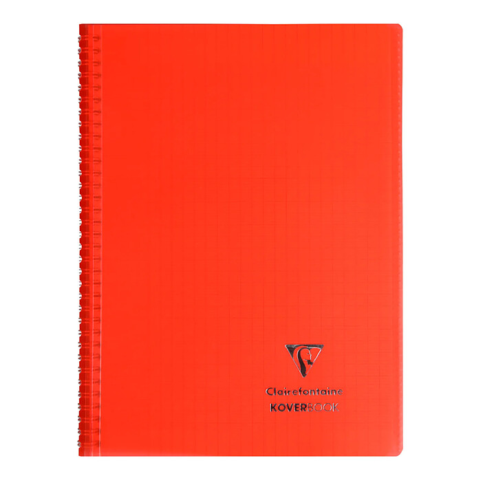 Avis CLAIREFONTAINE Cahier protège-cahier Koverbook Piqué Polypro A4 160 P Seyes Coloris Aléatoire