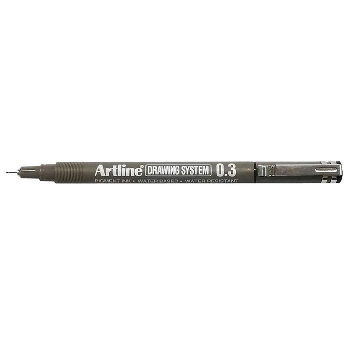 ARTLINE Feutre Drawing System pointe 0,3 mm noir x 12