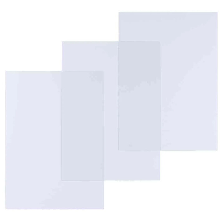 100 Plats De Couverture A3 Grain Cuir 250g Noir PAVO - Reliure Dossier Professionnel