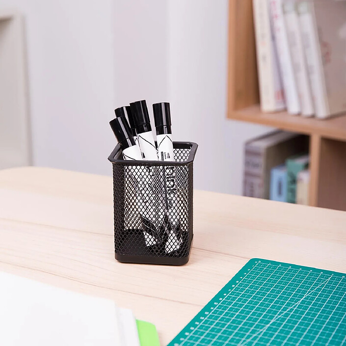 Acheter DELI Marqueur effaçable Think à sec pointe ogive 2.0mm noir, peu odorant, effaçage facile x 12