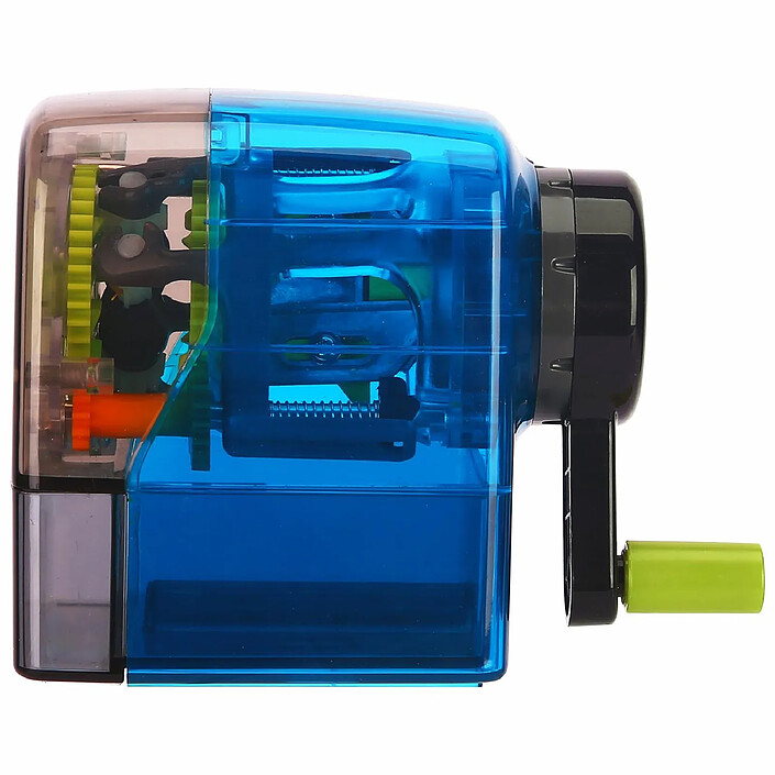 Avis DELI Taille-crayon mécanique lame acier haute qualité diam crayon 8 mm coloris aléatoire