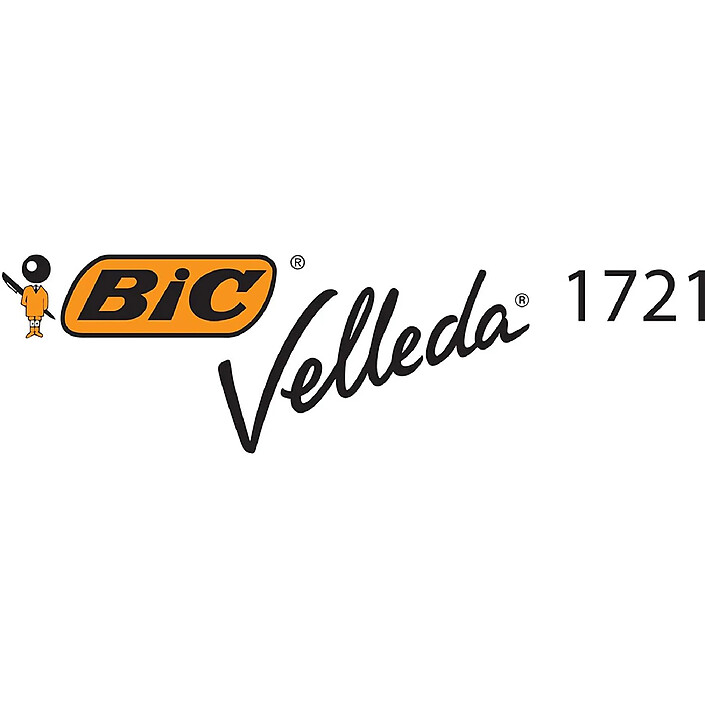 Bic Pochette 8 Feutres tableau blanc effaçable à sec 1721 Pte Fine Ogive Assortis pas cher
