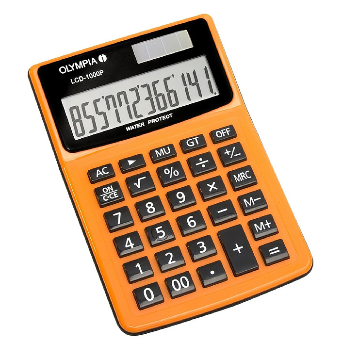 Acheter OLYMPIA Calculatrice de bureau LCD 1000P, solaire/pile