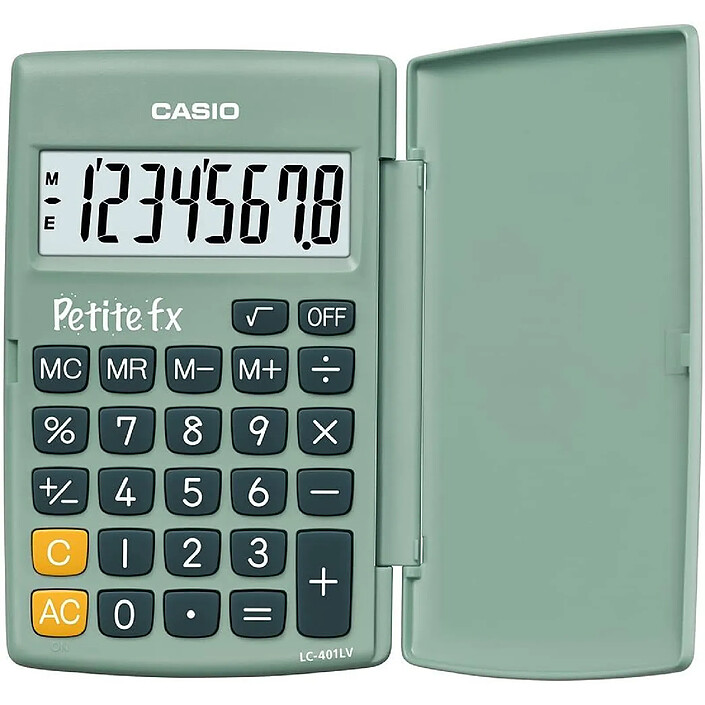 CASIO Calculatrice scientifique fx4 spéciale enfants coloris vert