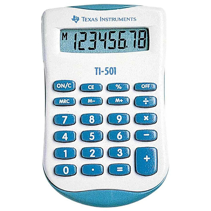 TEXAS INSTRUMENTS Calculatrice de poche TI-501 - 8 chiffres