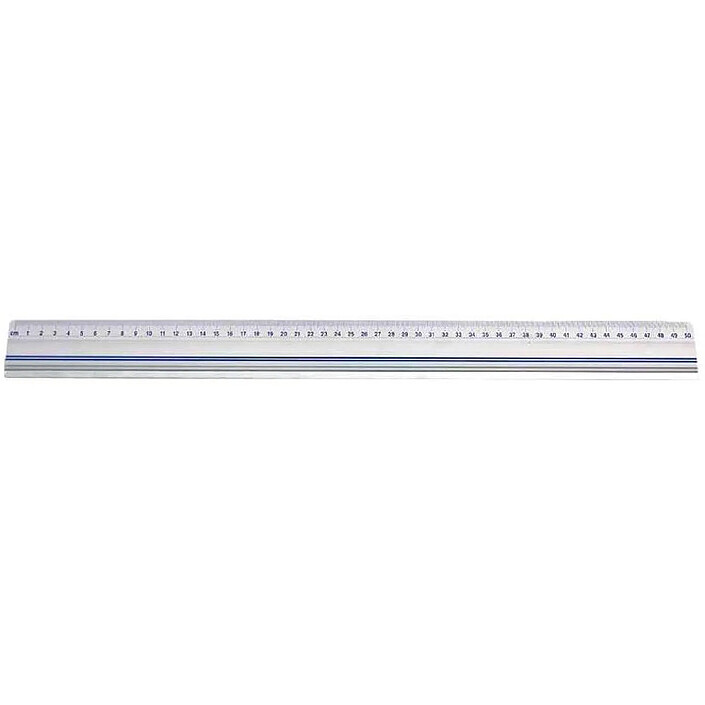 WEDO Règle de coupe Aluminium Bords Acier 500 mm
