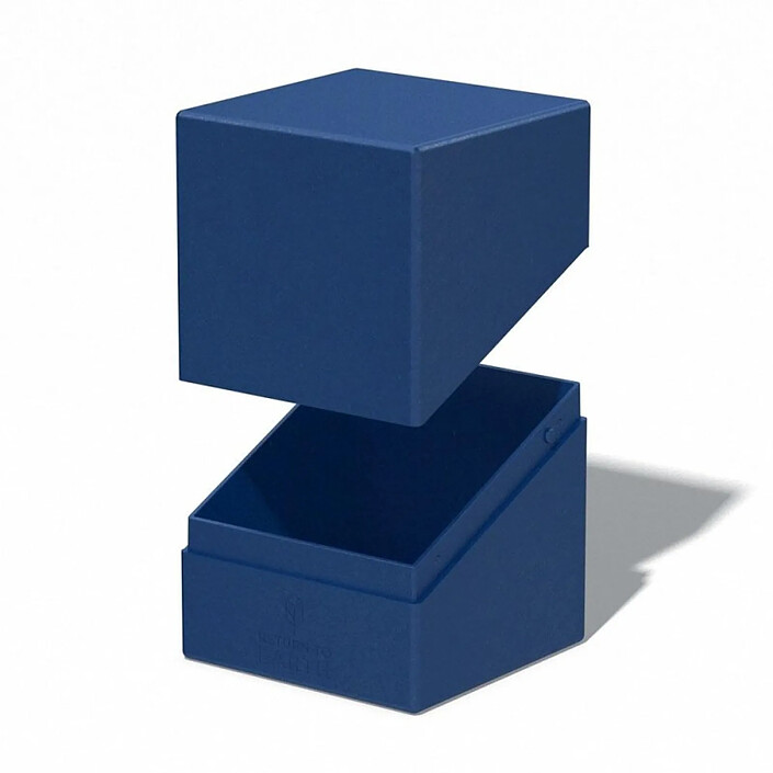 Ultimate Guard Return To Earth - Boulder Deck Case 100+ taille standard Bleu pas cher