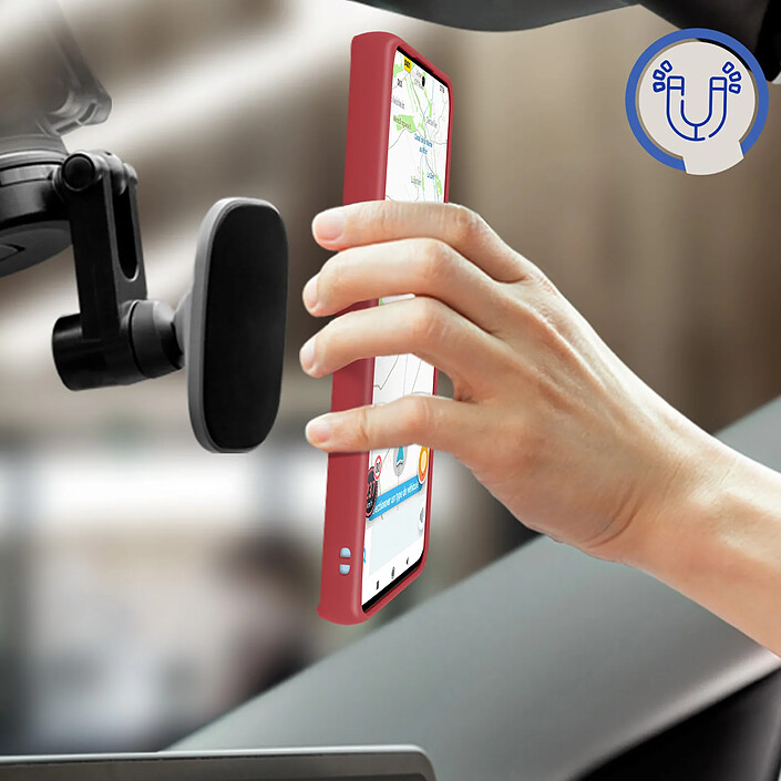 Avis Avizar Coque pour Xiaomi Poco X4 GT Bi-matière Bague Métallique Support Vidéo