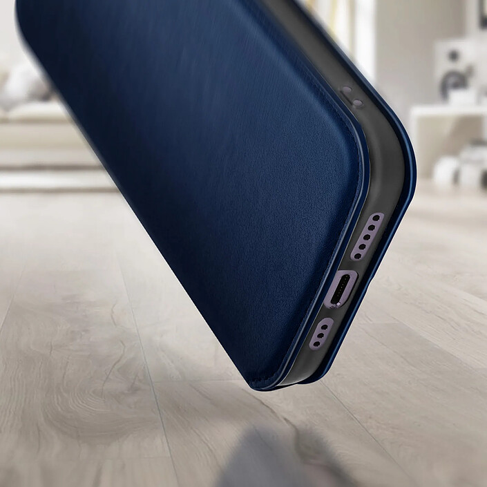 Avizar Housse folio pour iPhone 14 Pro Clapet Porte-cartes Fonction Support Vidéo pas cher