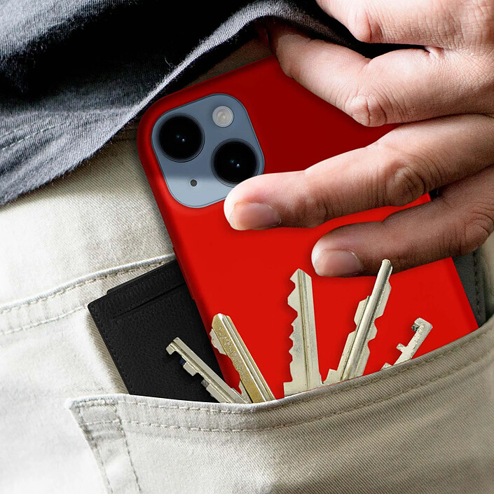 Avizar Coque pour iPhone 14 Semi-rigide Soft-touch Fine pas cher