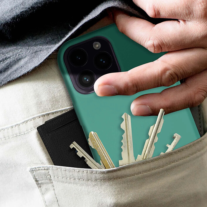 Avizar Coque pour iPhone 14 Pro Semi-rigide Soft-touch Fine pas cher