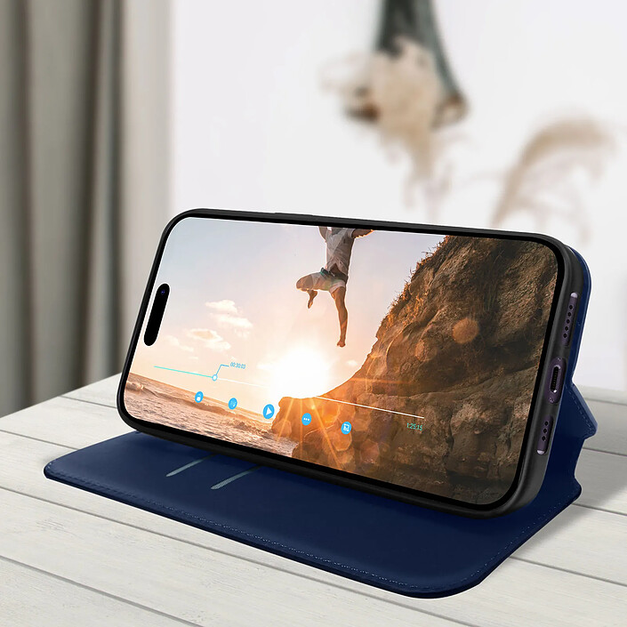 Acheter Avizar Housse folio pour iPhone 14 Pro Clapet Porte-cartes Fonction Support Vidéo