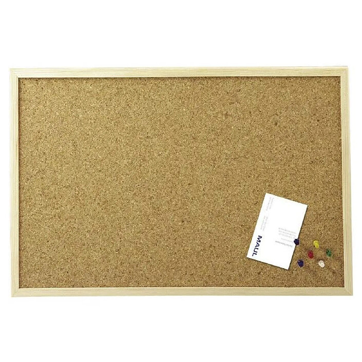 MAUL Tableau liège cadre bois 30 x 40 cm
