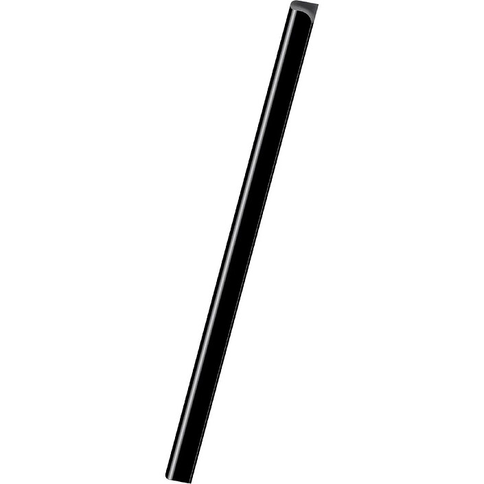 EXACOMPTA Boite de 25 baguettes à relier 12mm capacité 120 feuilles A4 Noir