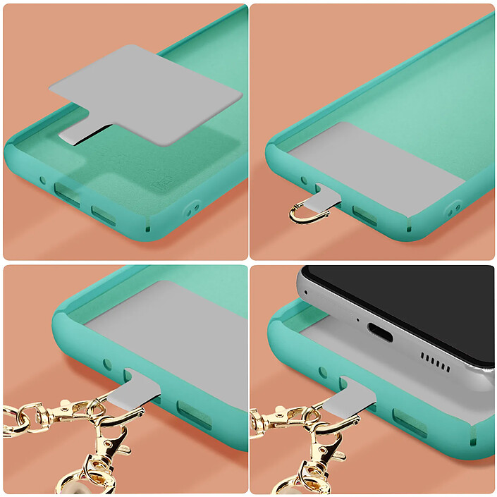 Acheter moxie Bijou de Téléphone Chaîne Grosse Maille 58cm Moxie Série Milano Beige