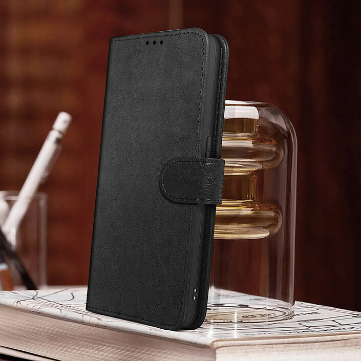 Acheter Avizar Housse Oppo Reno 8 Lite 5G Clapet Portefeuille Fonction Support Vidéo Noir