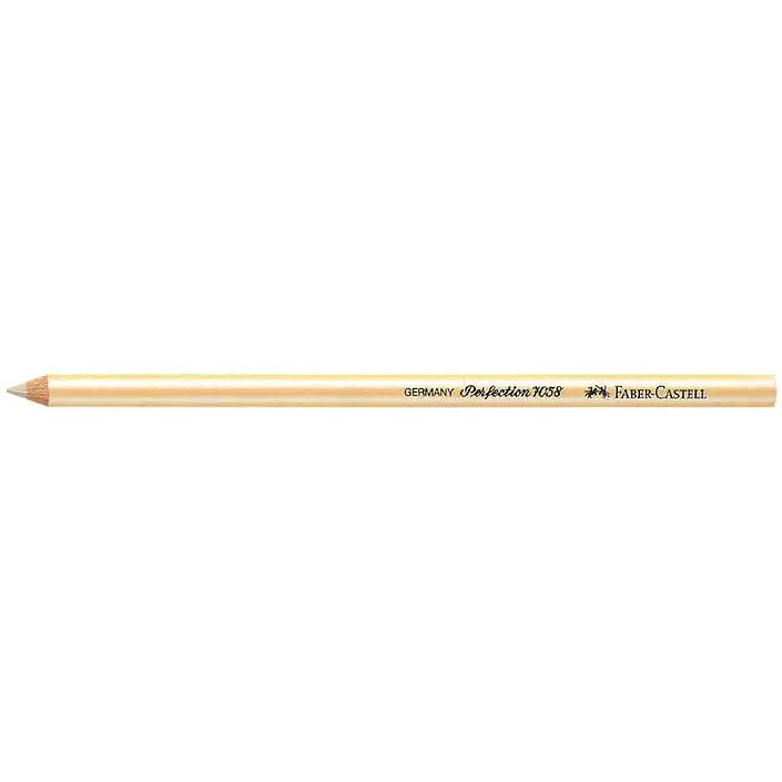 FABER-CASTELL Crayon gomme Perfection 7058 doré x 12