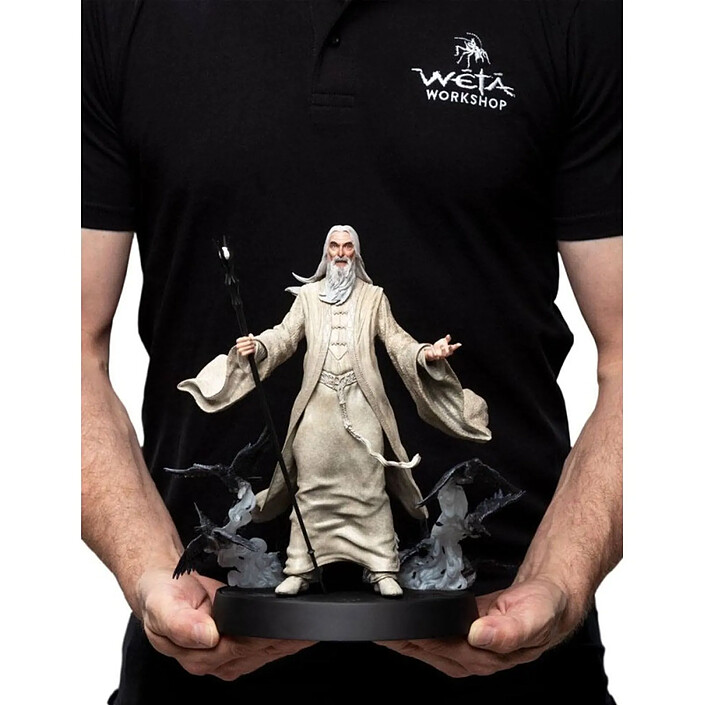 Avis Le Seigneur des Anneaux - Statuette Figures of Fandom Saruman the White 26 cm