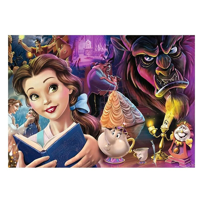Avis Disney Villainous - Puzzle Belle, Disney Princess (1000 pièces)