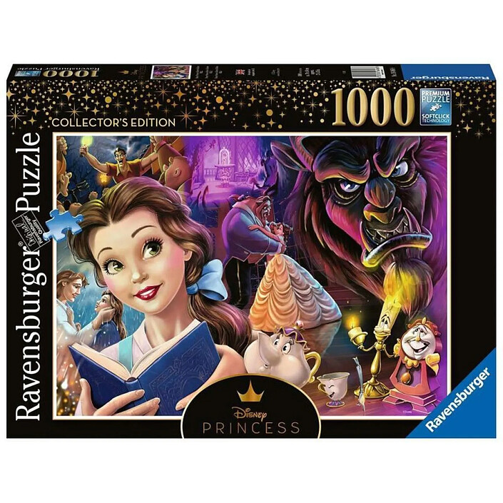 Disney Villainous - Puzzle Belle, Disney Princess (1000 pièces)