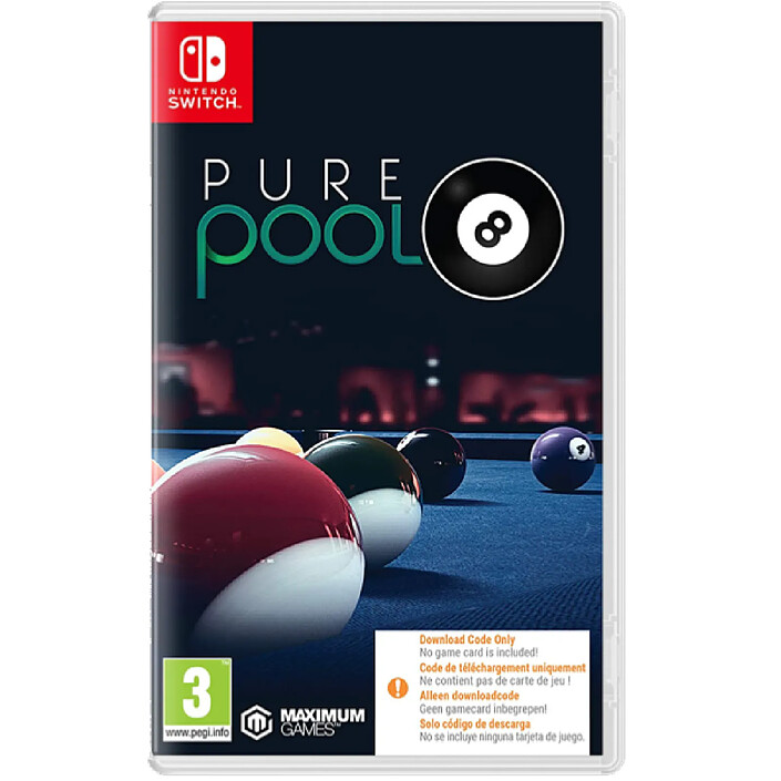 Pure Pool NINTENDO SWITCH (Code de téléchargement)