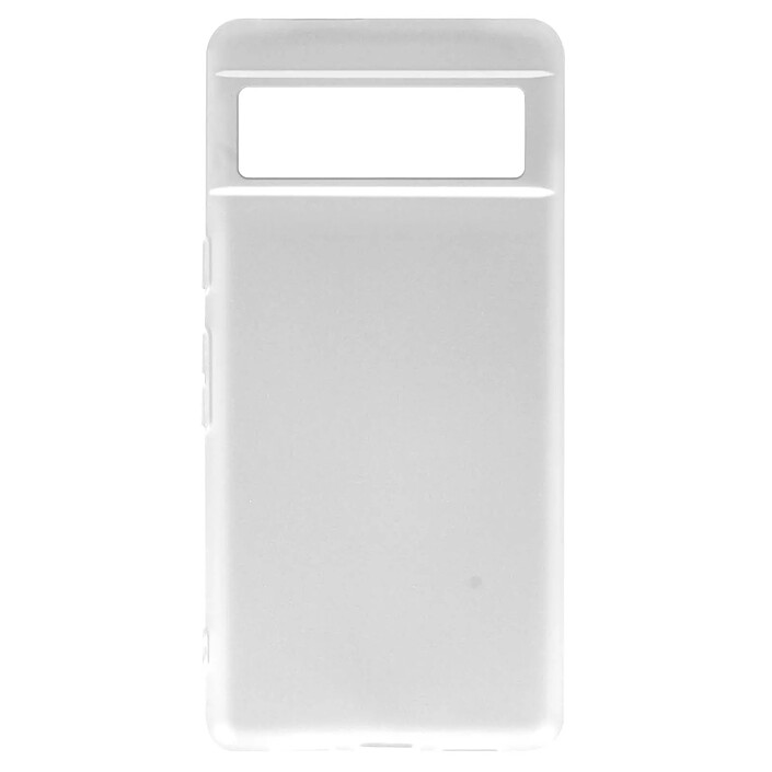 Avizar Coque Google Pixel 7 Pro Silicone Gel Flexible Fine et Légère blanc translucide
