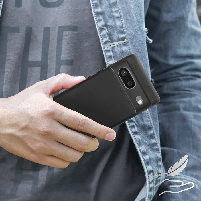Avis Avizar Coque pour Google Pixel 7 Silicone Gel Souple et Verre Trempé 9H