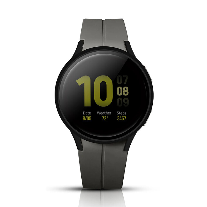 Avizar Protection Intégrale Verre Trempé pour Samsung Galaxy Watch 5, 40mm Noir pas cher