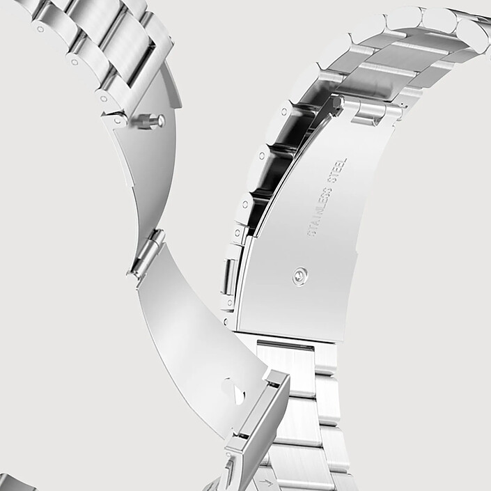 Acheter Avizar Bracelet pour Huawei Watch GT Runner GT 3 46mm Maille Acier