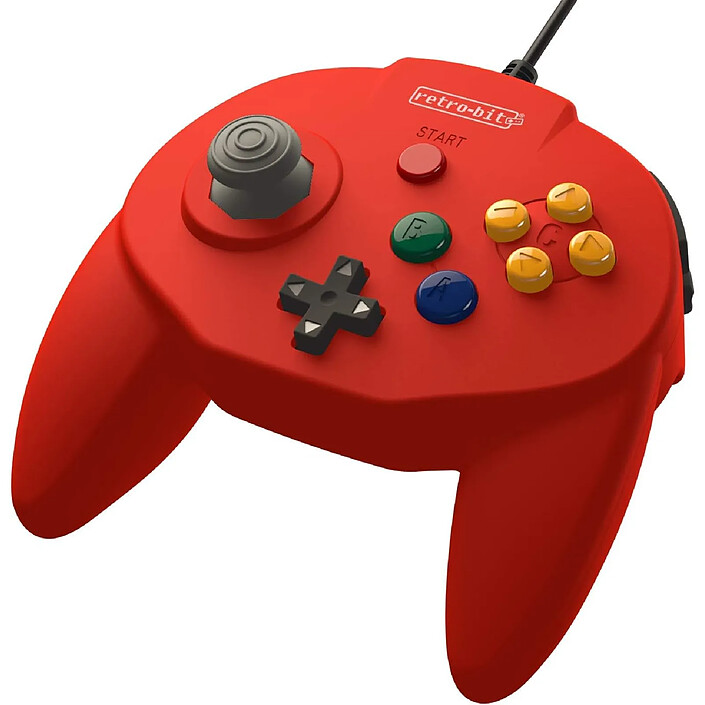 Avis Retro-Bit Tribute 64 USB for PC, Switch, Mac, Steam, RetroPie, Raspberry Pi - Re