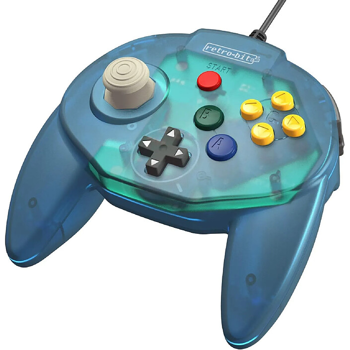 Avis Retro-Bit Tribute 64 USB for PC, Switch, Mac, Steam, RetroPie, Raspberry Pi - Oc