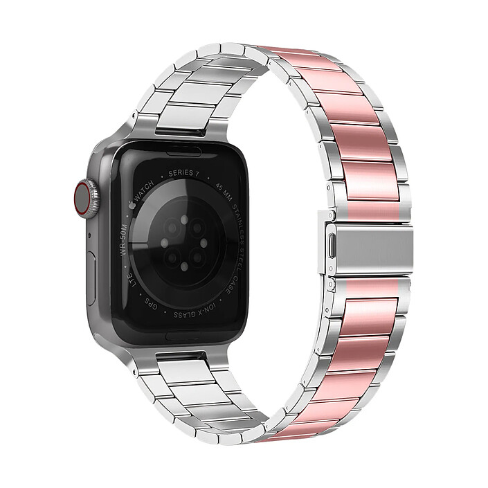 Avizar Bracelet pour Apple Watch 41mm / 40mm / 38 mm Maillons Acier /