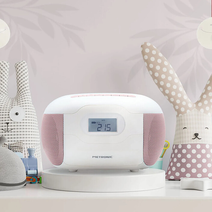 Metronic 477185 - Lecteur CD Radio Eden Bluetooth, MP3 avec port USB, Lecteur carte Micro SD pas cher