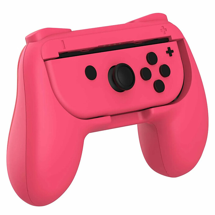 subsonic pack de grips manette pour Joy Cons Rose et Vert pas cher