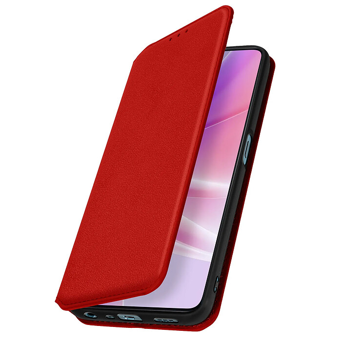 Avizar Etui Portefeuille pour Oppo A77 Clapet Magnétique avec Support