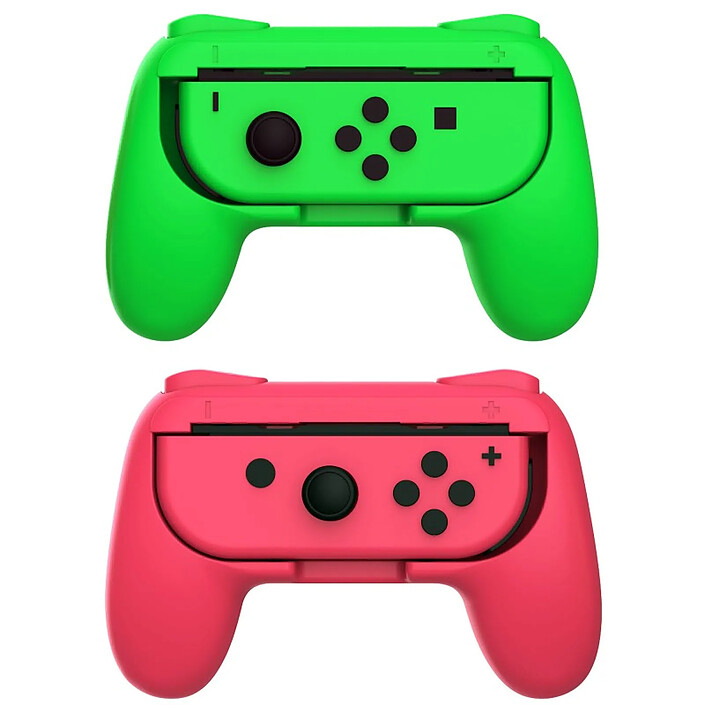 Avis subsonic pack de grips manette pour Joy Cons Rose et Vert