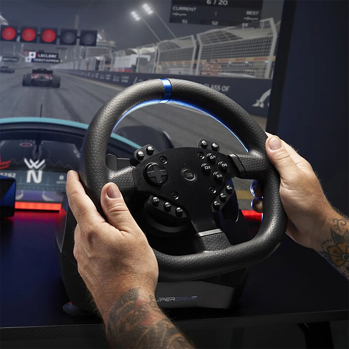 Acheter Superdrive - Volant Drive Pro SV950 900 avec pédalier pour Xbox Serie X - PS4 - PC - Xbox One