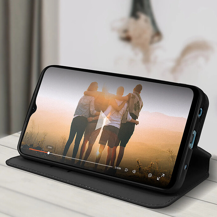 Acheter Avizar Etui Portefeuille pour Xiaomi Redmi A2 Clapet Magnétique avec Support Noir
