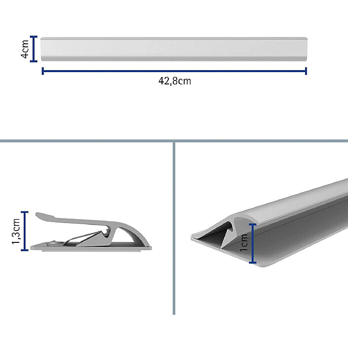 Avis MAUL Rail pince en aluminium 42,8 cm
