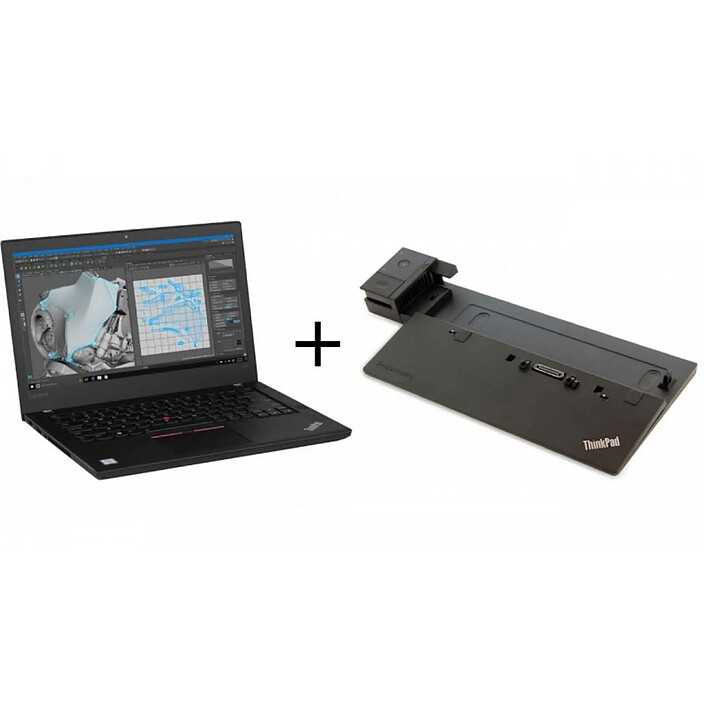 Pack Lenovo ThinkPad T470 (T470-i5-6300U-FHD-B-9065) · Reconditionné