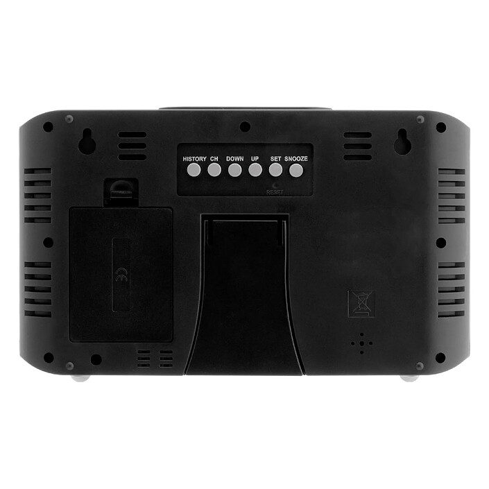Avis Station météo effet bois avec capteur sans fil (IP44) - Zenitech