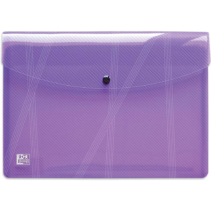 Avis OXFORD Lot de 5 porte-documents Hawai A4 en plastique transparent 5 couleurs