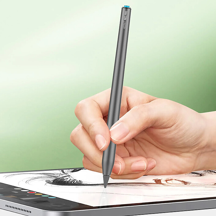 Acheter Adonit Stylet Tactile pour iPad série Neo Pro Compatible Fixation Magnétique Gris