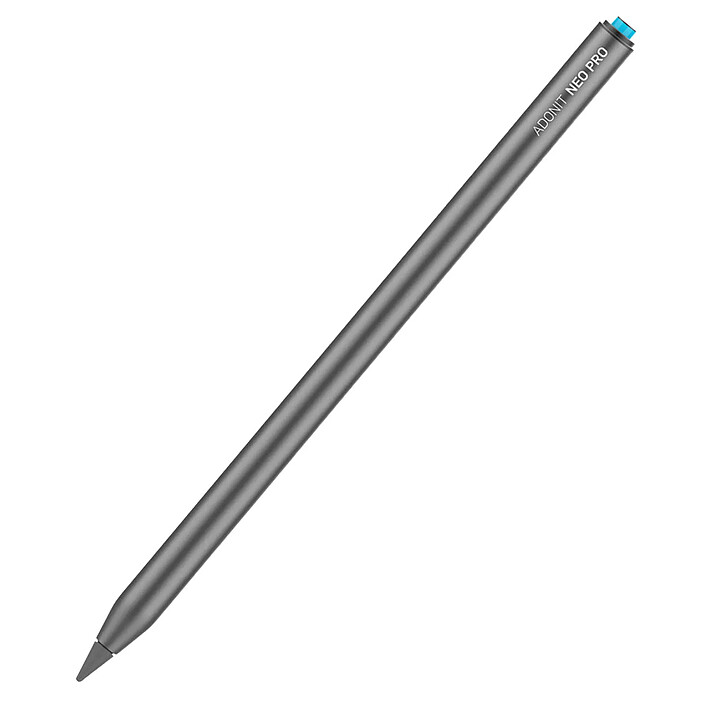 Adonit Stylet Tactile pour iPad série Neo Pro Compatible Fixation Magnétique Gris
