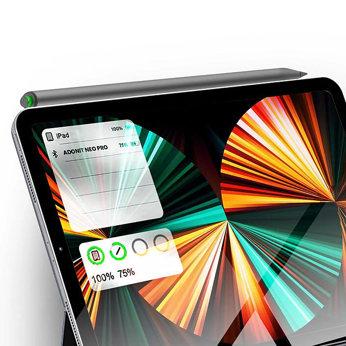 Avis Adonit Stylet Tactile pour iPad série Neo Pro Compatible Fixation Magnétique Gris