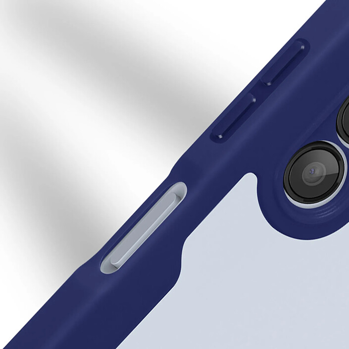 Avizar Coque pour Samsung A13 5G et A04s Dos Plexiglas et Avant Polymère Contour bleu pas cher