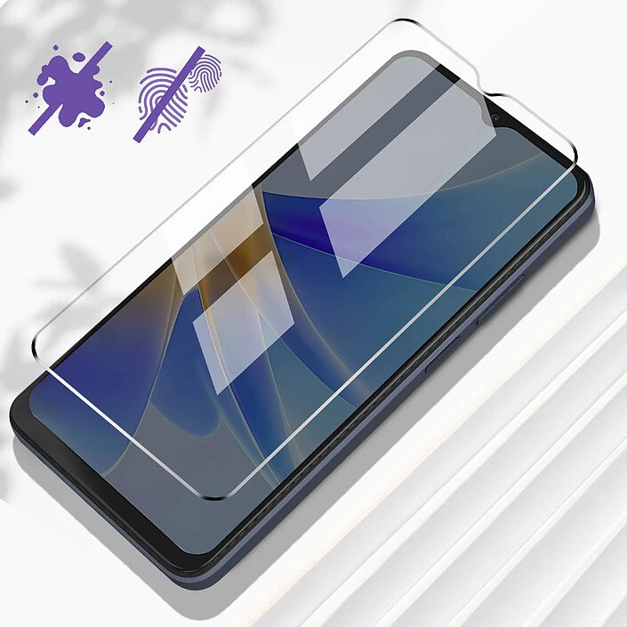 Acheter Avizar Protection d'Écran pour Oppo A17 / Realme C33 en Verre Trempé 9H Transparent