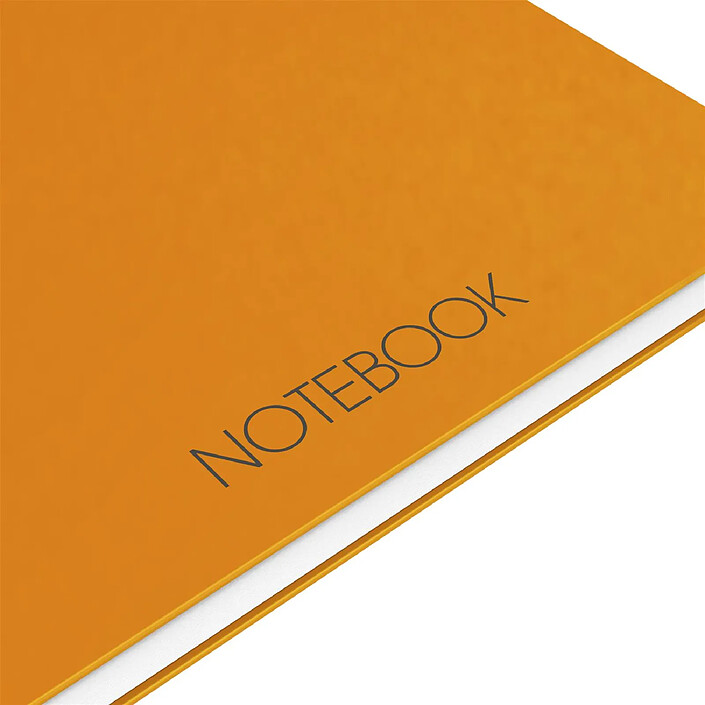 Acheter OXFORD Notebook spiralé couverture rigide B5 160 Pages Ligné 6mm orange