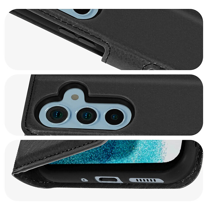 Avizar Housse pour Samsung Galaxy A54 5G Support Vidéo Portefeuille Simili Cuir Litchi pas cher
