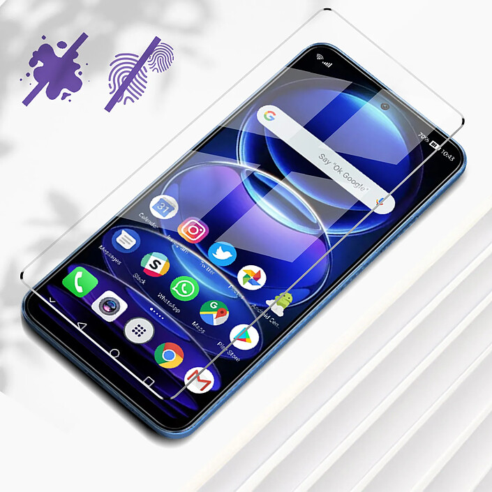 Acheter Avizar Verre Trempé pour Redmi Note 12 Pro et 12 Pro Plus Anti-rayures Transparent